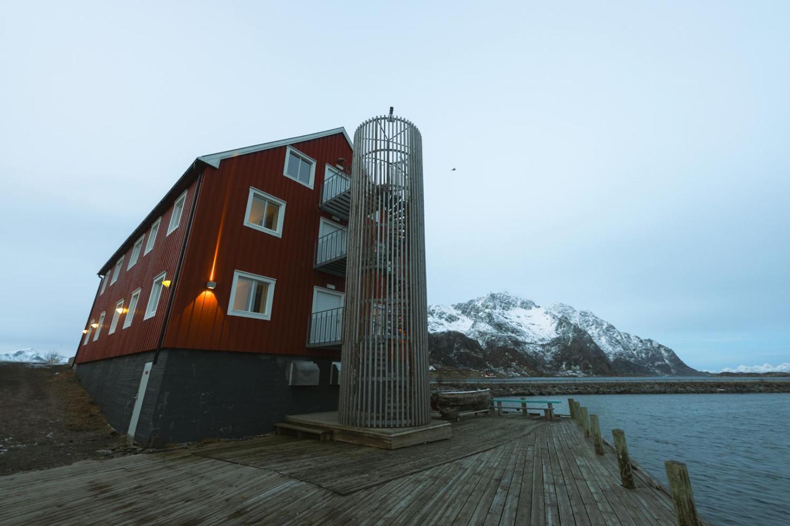 Skata Boutique Hotel Henningsvær Exterior foto